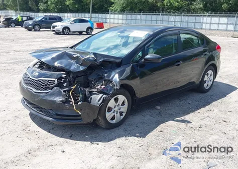 2015 Kia Forte Lx из США, поврежденный, VIN KNAFK4A69F5339380